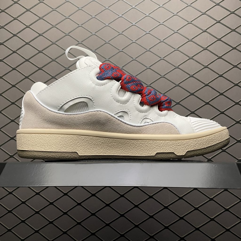 LANVIN CURB series casual sneakers Bread shoes Major Internet celebrities crazy feet Original 1:1 mold opening heavy process production The fabric is made of imported cow frosted environmentally friendly cow reverse velvet Golden steel mesh fabric Soft and breathable space cotton fabric inside Original mold open mold two-color TPU outsole Size: 35 36 37 38 39 40 41 42 43 44 45 Item No: 41UPOI201