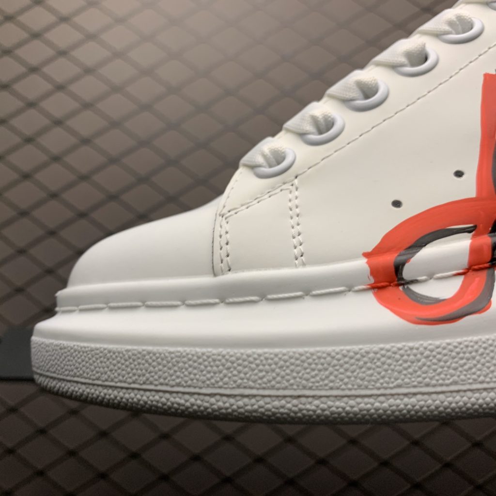 Alexander McQueen Thick Sole Casual Sports Shoes Fabric Imported Topcoat Cowhide Inner Lining Imported Sheepskin Fully Handmade Perforated insole Made of High Density Latex and Sheepskin Size: 35 36 37 38 39