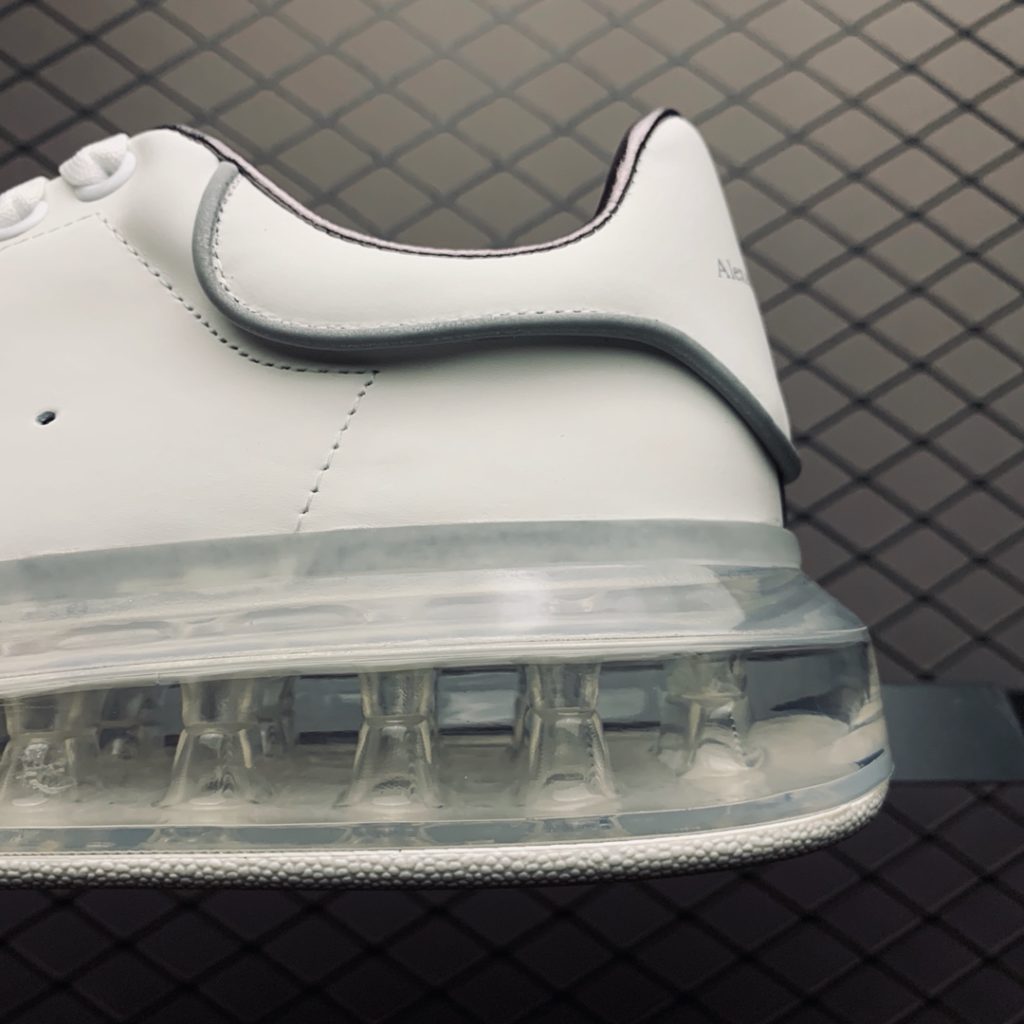Alexander McQueen Spring/Summer 2019 New Full-length Air Cushioned Retro Casual Sports Shoes True Air Pressure Air Cushioned Footfeel Rebound Machine Extremely Official Full Shoes Imported Silk Matte Cowhide Water Dyed Sheepskin Inner Lining Cowhide Pads Original Open Pattern outsole Ultimate Comfort Size: 35 36 37 38 39 40 41 42 43 44