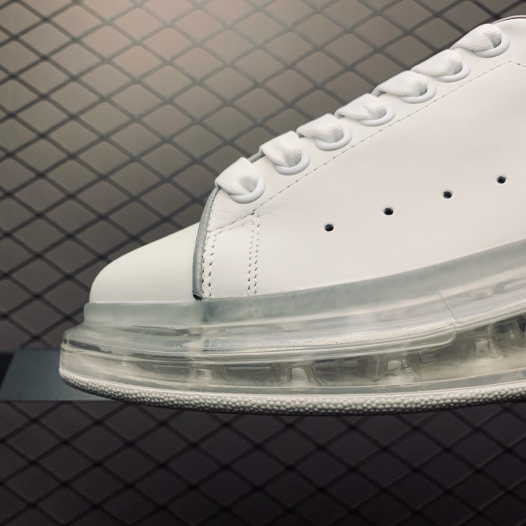 Alexander McQueen Spring/Summer 2019 New Full-length Air Cushioned Retro Casual Sports Shoes True Air Pressure Air Cushioned Footfeel Rebound Machine Extremely Official Full Shoes Imported Silk Matte Cowhide Water Dyed Sheepskin Inner Lining Cowhide Pads Original Open Pattern outsole Ultimate Comfort Size: 35 36 37 38 39 40 41 42 43 44