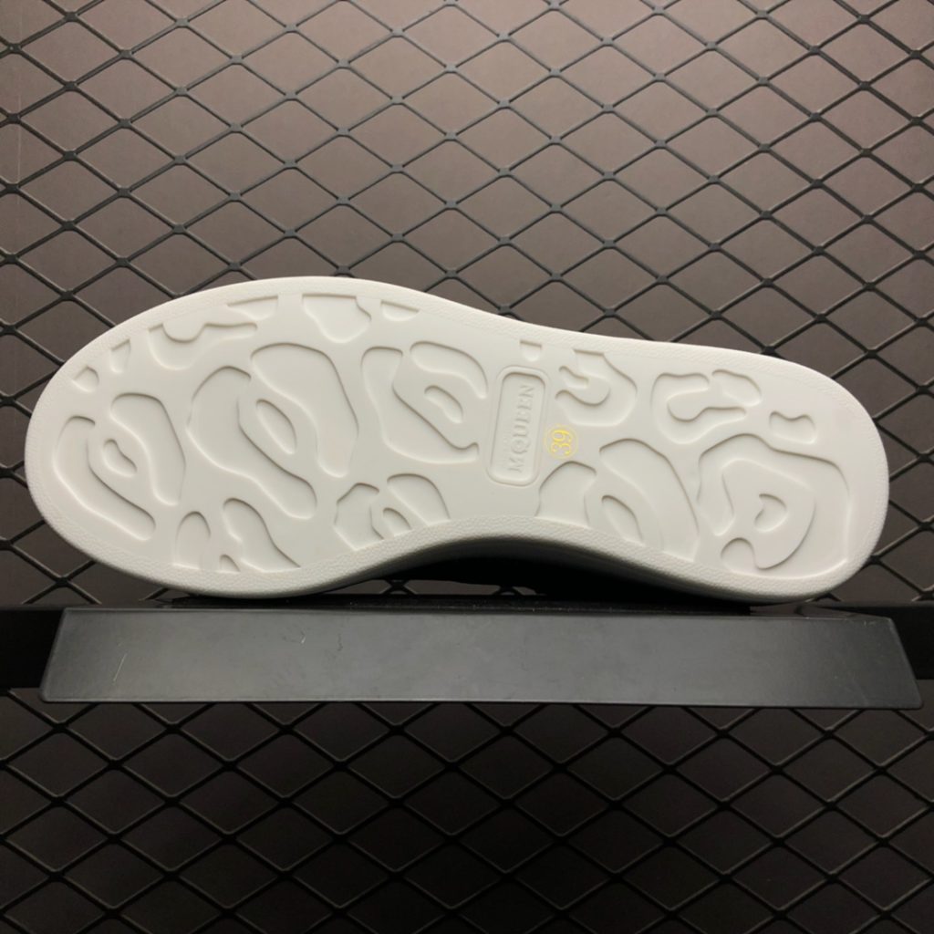 Alexander McQueen Sole Sneakers Low Top Fashion Thick Sole Casual Shoes Size: 35 36 37 38 39 40 4CM Tall MD Sole Lining High Quality Pig Skin Pads for Comfort