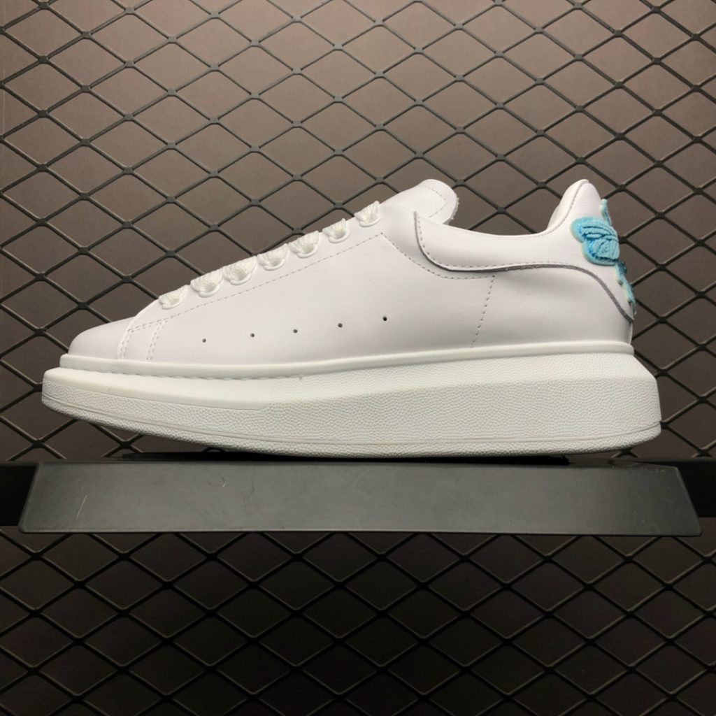Alexander McQueen Sole Sneakers Low Top Fashion Thick Sole Casual Shoes Size: 35 36 37 38 39 40 4CM Tall MD Sole Lining High Quality Pig Skin Pads for Comfort