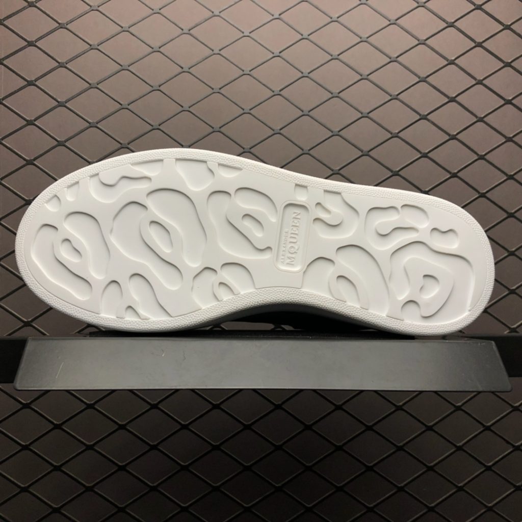 Alexander McQueen Sole Sneakers Low Top Fashion Thick Sole Casual Shoes Size: 35 36 37 38 39 40 4CM Tall MD Sole Lining High Quality Pig Skin Pads for Comfort