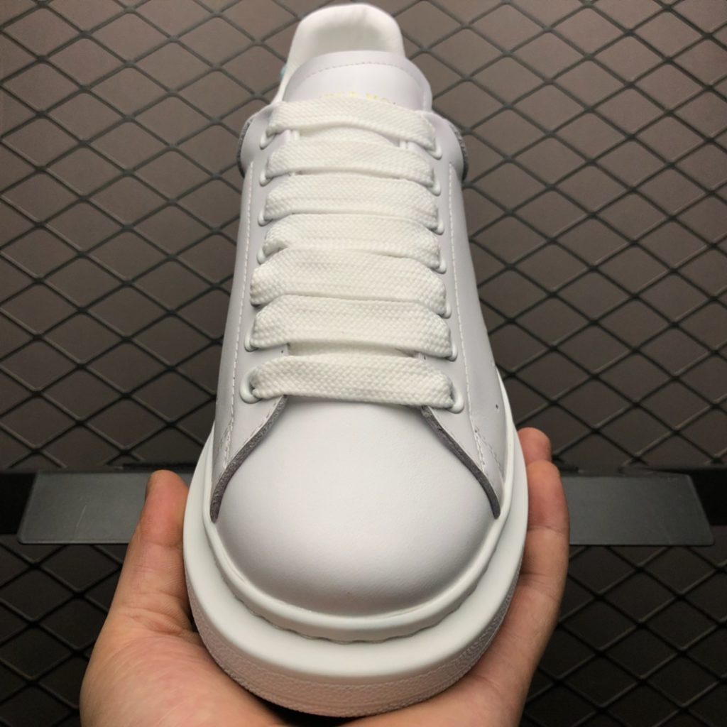 Alexander McQueen Sole Sneakers Low Top Fashion Thick Sole Casual Shoes Size: 35 36 37 38 39 40 4CM Tall MD Sole Lining High Quality Pig Skin Pads for Comfort