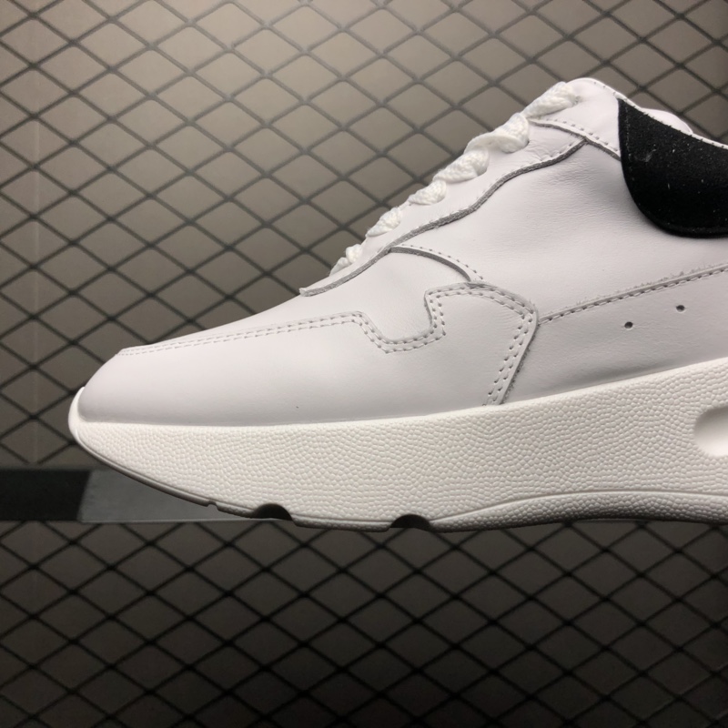 Alexander McQueen MCQ 18SS White Tail Little White Shoes Seize the Unique Style of Master Shoes That Are Popular All Over the World Continues McQueen's Classic White and Black Fashion Thick Sole Style Exclusive Shipping Correct Wave Tongue Full Body Topcoat Original Package Size: 35 36 37 38 39 40