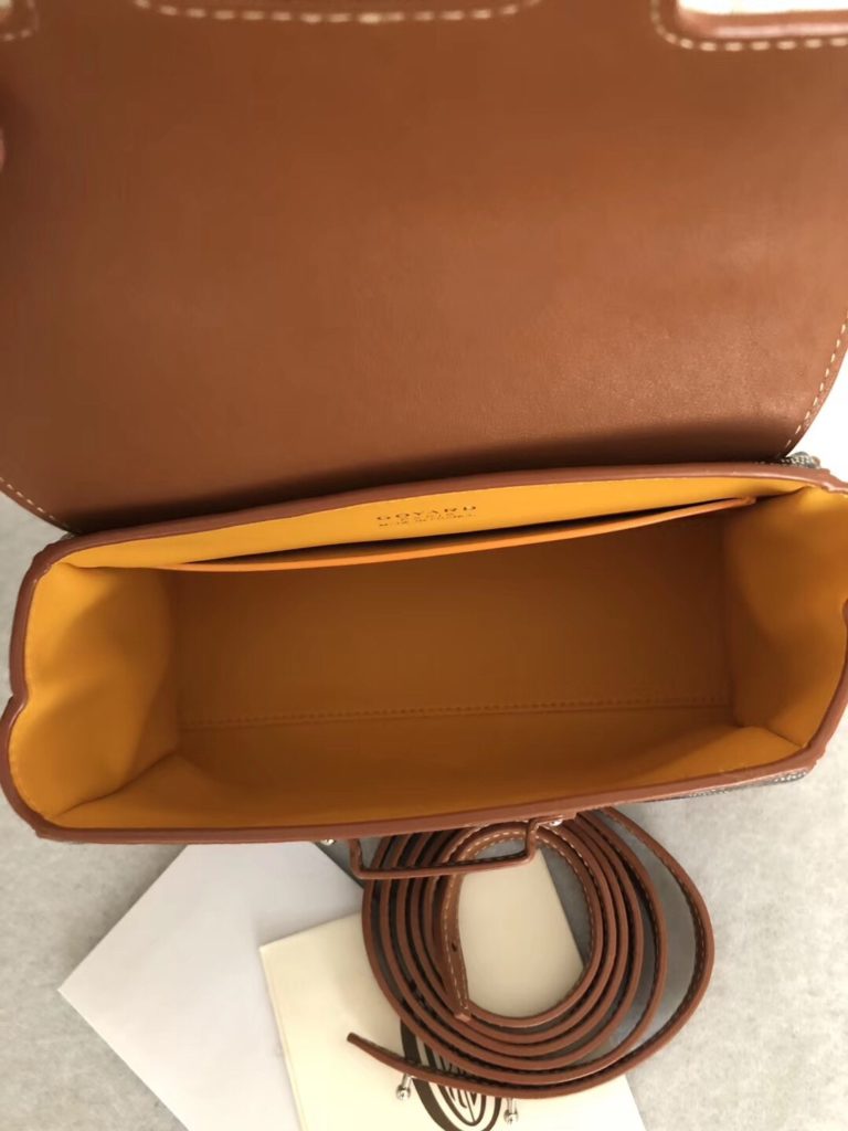 Top level original 🔝💘 Goyard 💘 Saigon bag, customized high-grade linen fabric with imported cowhide, delicate handle, light weight, wear-resistant handbag, with imported sewing, has a unique wrist design, which is exactly the same as the counter, 22 * 15 * 9