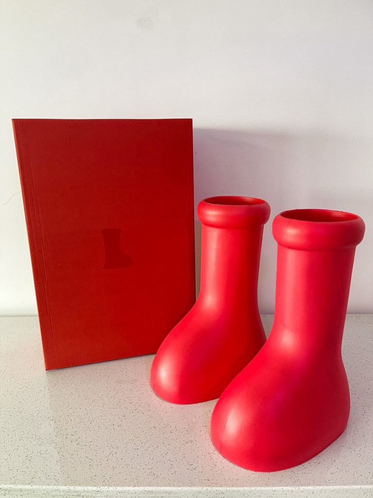 MACHF R Astro Boy Ankle Boots Red<br>Size :37-46