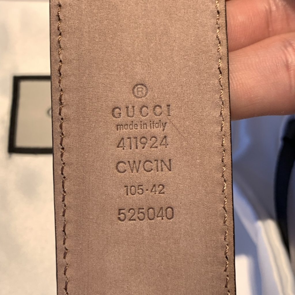 Gucci belt