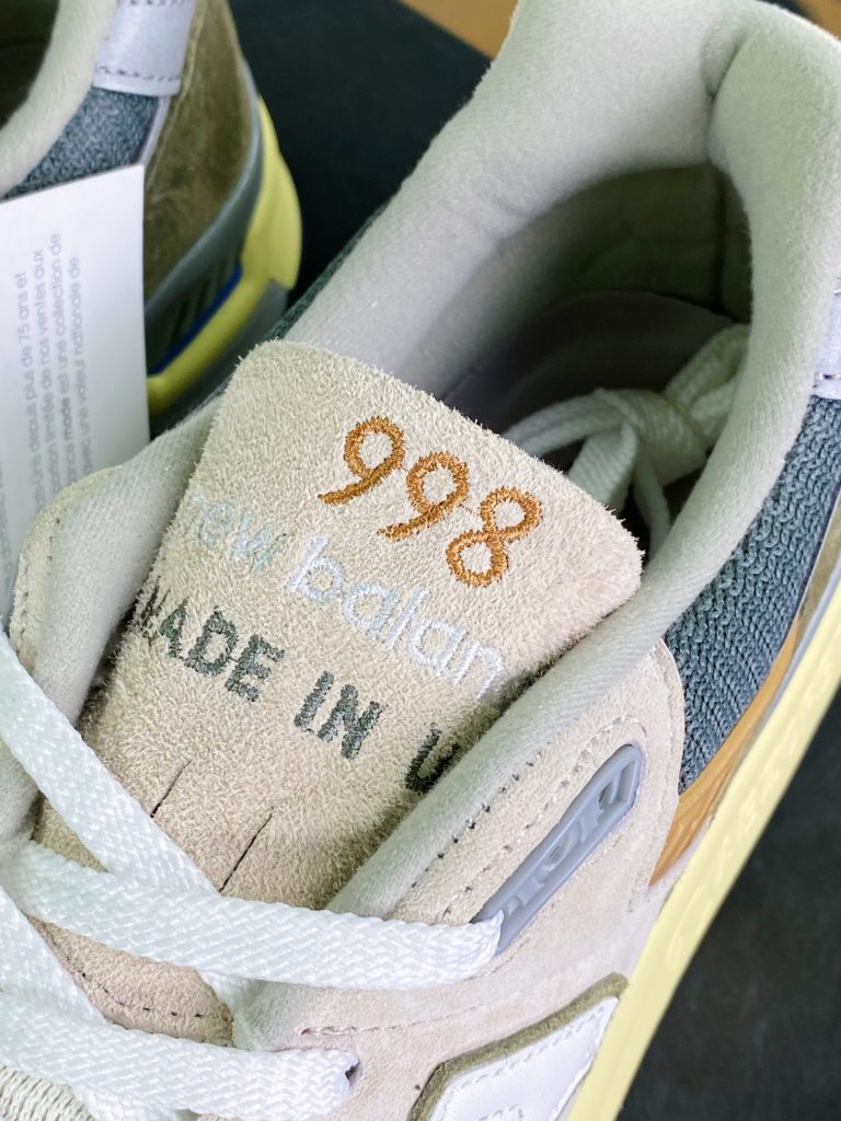 Concepts x [NB New Balance New Balance] M998 Made in USA high-end American blood series classic retro leisure sports jogging shoes 