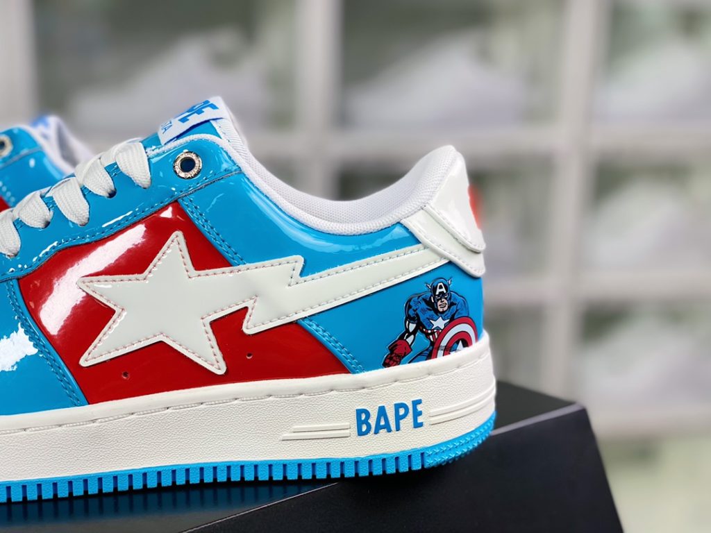 A Bathing Ape Comfort Ape BAPE Sta Low Sparkling Star Series Low Top Classic Retro Casual Sports Board Shoe A Bathing Ape Comfort Ape BAPE Sta Low Sparkling Star Series Low Top Classic Retro Casual Sports Board Shoe