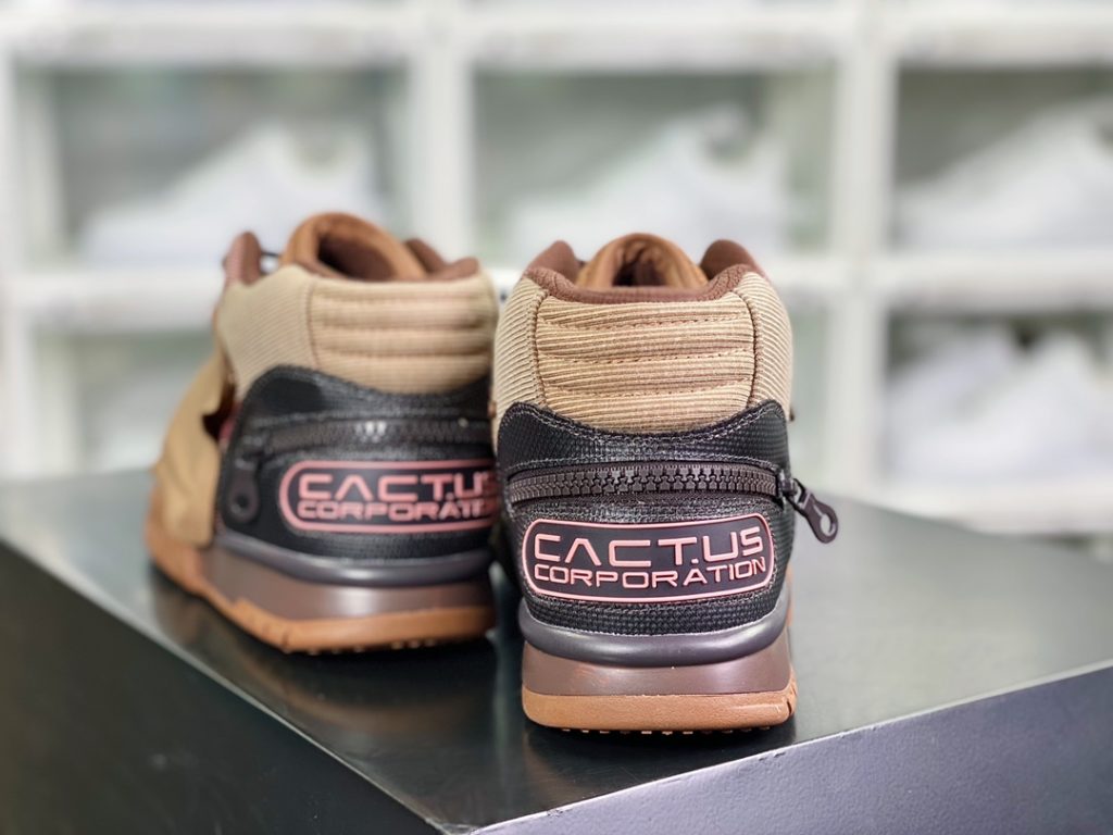 CACTUS CORP Γ Nike Nike Air Trainer 1 Travis Scott TS Barb Co branded Detachable Overlay Retro High Top Casual Training Shoe Blue DR7515-00110-DK brand factory CACTUS CORP Γ Nike Nike Air Trainer 1 Travis Scott TS Barb Co branded Detachable Overlay Retro High Top Casual Training Shoe Blue DR7515-00110