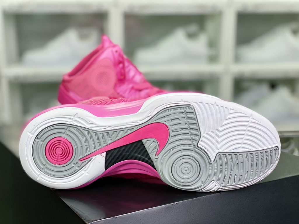 Lunar Hyperdunk HD2012 High Top Combat Basketball Shoe White Pink 10-DK brand factory Lunar Hyperdunk HD2012 High Top Combat Basketball Shoe White Pink 10