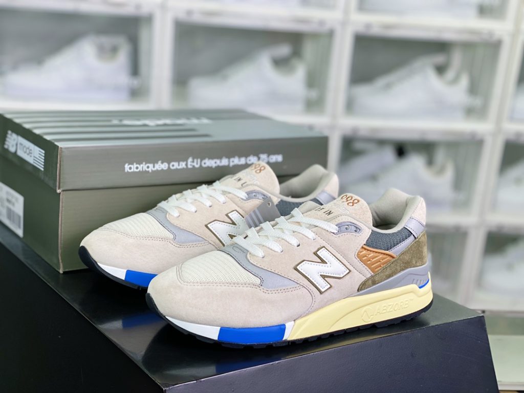 Concepts x [NB New Balance New Balance] M998 Made in USA high-end American blood series classic retro leisure sports jogging shoes 