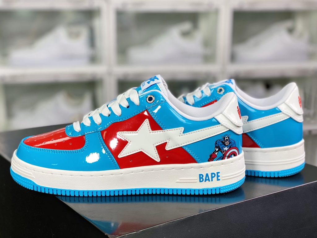 A Bathing Ape Comfort Ape BAPE Sta Low Sparkling Star Series Low Top Classic Retro Casual Sports Board Shoe A Bathing Ape Comfort Ape BAPE Sta Low Sparkling Star Series Low Top Classic Retro Casual Sports Board Shoe
