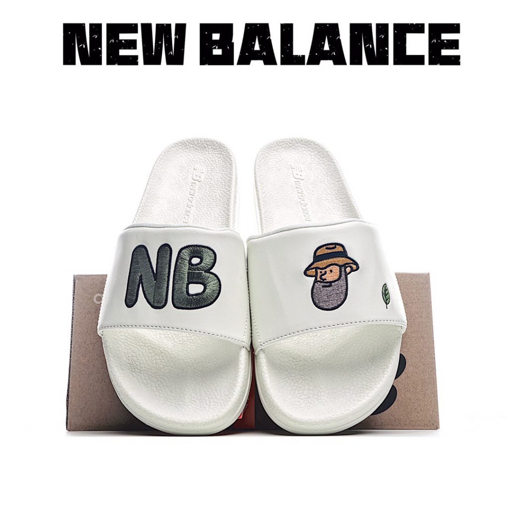 New Balance SD1101 summer item Japanese illustrator co named Noritake x New Balance NB slipper series embroidered men's and women's summer slippers beach slippers tasteless South Korea order 6-DK brand factory New Balance SD1101 summer item Japanese illustrator co named Noritake x New Balance NB slipper series embroidered men's and women's summer slippers beach slippers tasteless South Korea order 6