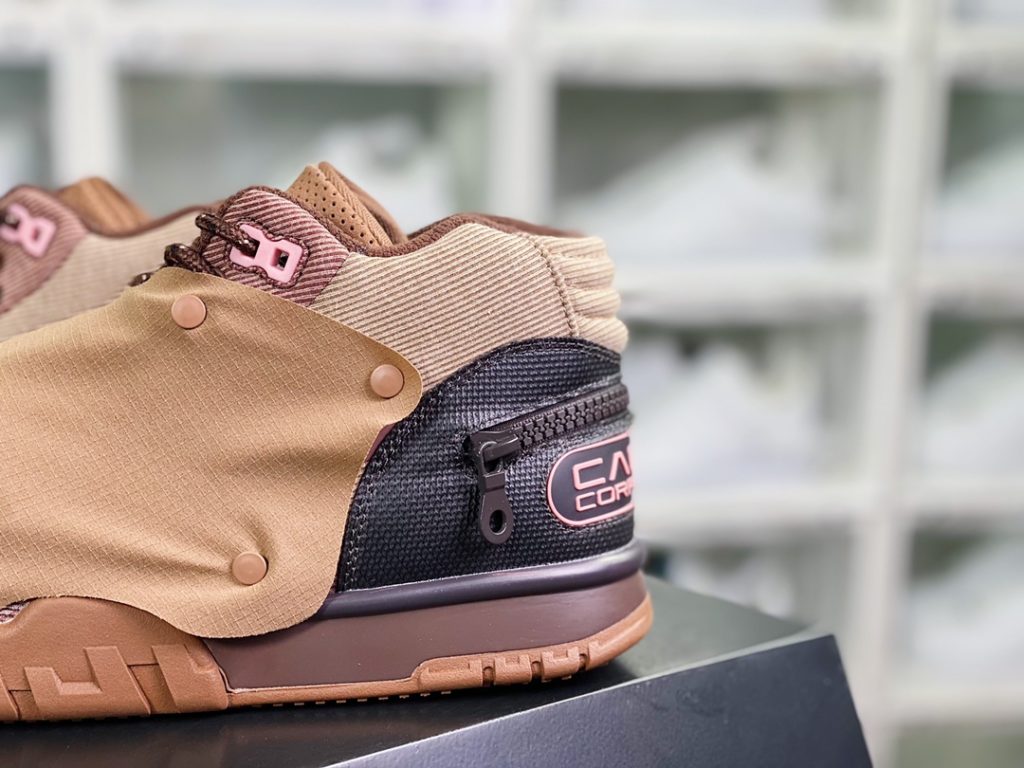 CACTUS CORP Γ Nike Nike Air Trainer 1 Travis Scott TS Barb Co branded Detachable Overlay Retro High Top Casual Training Shoe Blue DR7515-00110-DK brand factory CACTUS CORP Γ Nike Nike Air Trainer 1 Travis Scott TS Barb Co branded Detachable Overlay Retro High Top Casual Training Shoe Blue DR7515-00110