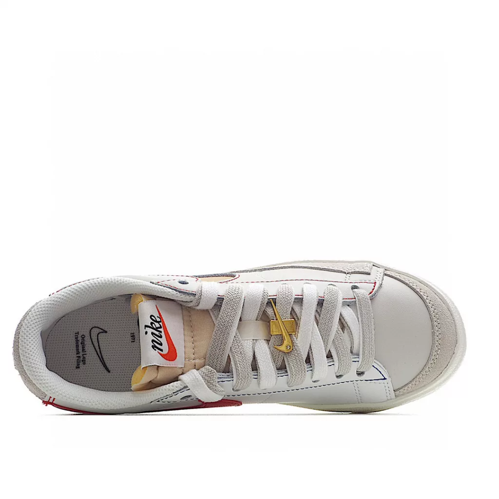 Original NK Blazer Low '1977 VNTG SS Classic Pioneer Low Top Versatile Casual Sports Board Shoe Panel Color Matching Using Environmentally Friendly Materials on the Sole Unique Upper and Sole Printing, Embodiing the Unique Style of This Color Matching 9-DK brand factory Original NK Blazer Low '1977 VNTG SS Classic Pioneer Low Top Versatile Casual Sports Board Shoe Panel Color Matching Using Environmentally Friendly Materials on the Sole Unique Upper and Sole Printing, Embodiing the Unique Style of This Color Matching 9