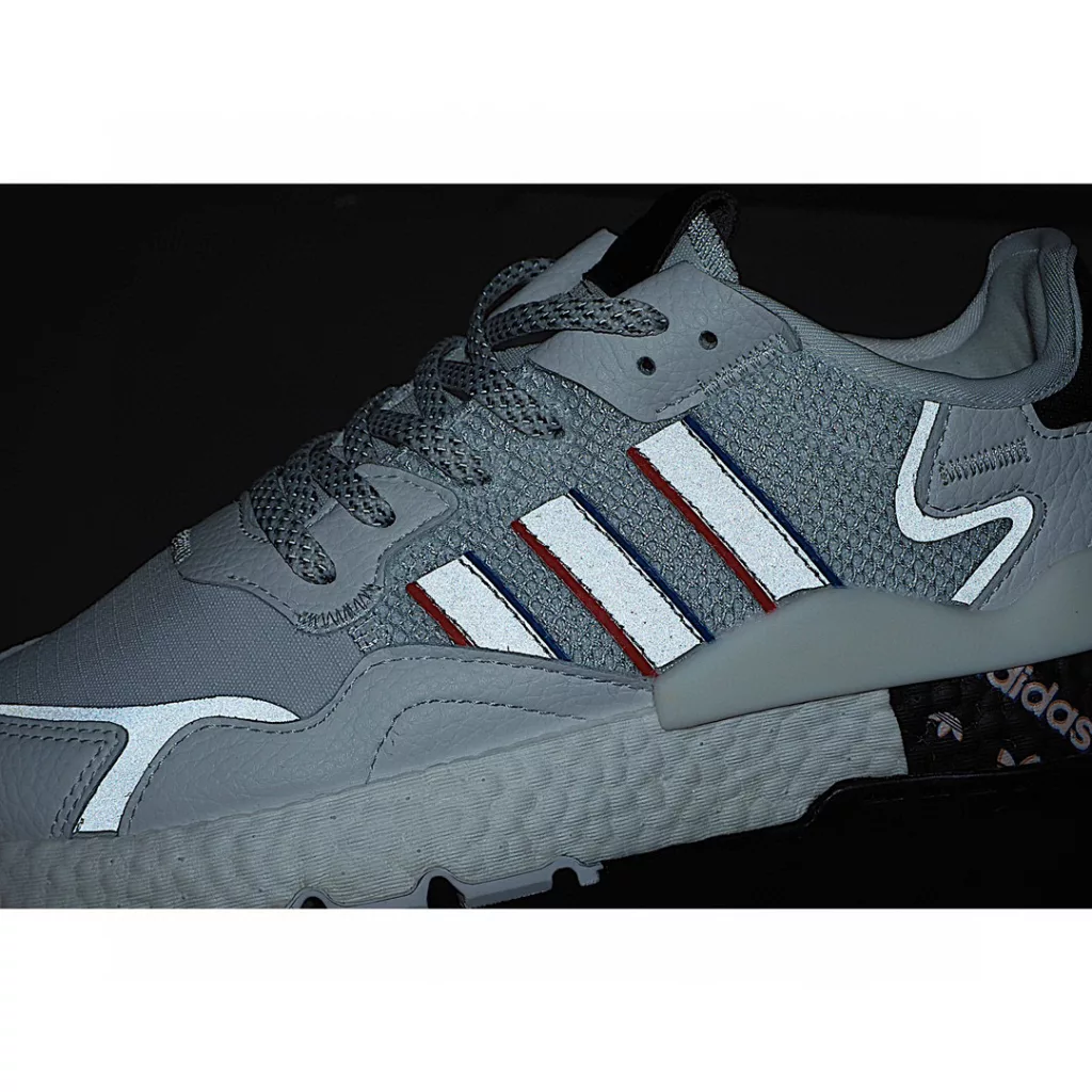 The official correct version of the Ad Nite Jogger Boost Nightwalker Reflective Retro Casual Versatile Running Shoe. Original materials, factory soles, private sole mesh fabric, and suede stitching create a highly retro style upper with 3M9 toe and heel embellishments-DK brand factory The official correct version of the Ad Nite Jogger Boost Nightwalker Reflective Retro Casual Versatile Running Shoe. Original materials, factory soles, private sole mesh fabric, and suede stitching create a highly retro style upper with 3M9 toe and heel embellishments