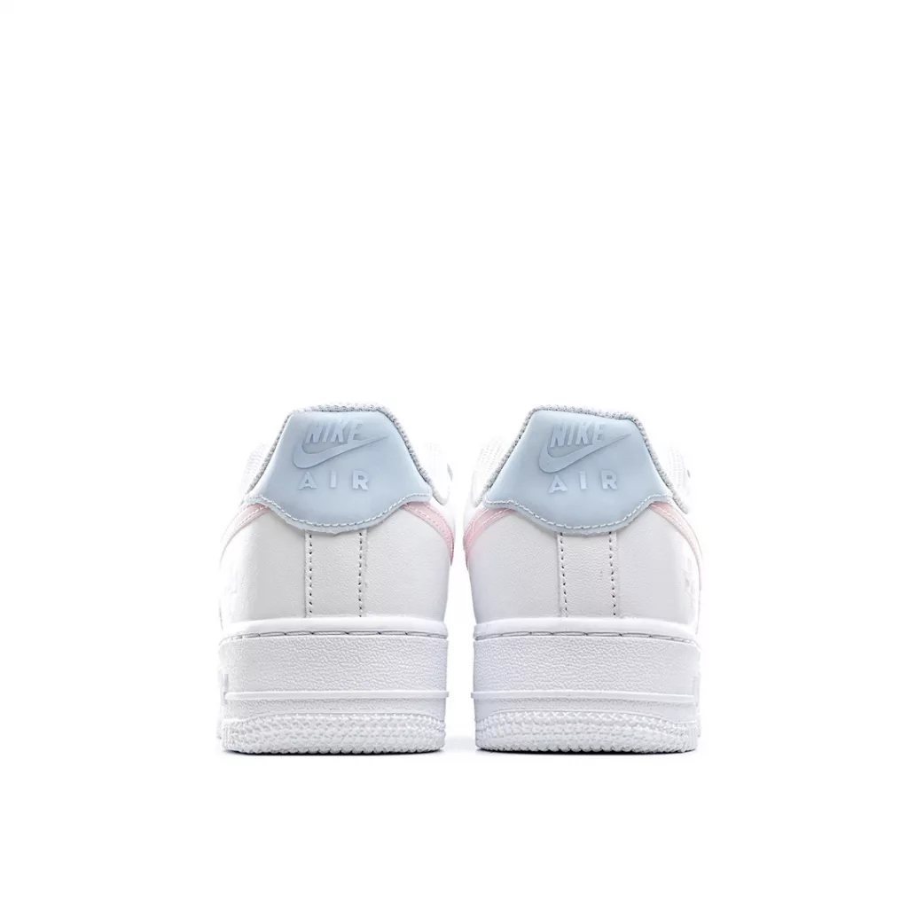 Officially popular customized PS5 video game theme Nike Air Force 1 Low '07 White Blue Pink Air Force One low top casual board shoes Customized leather, original tree, original cardboard, pure air force version, built-in full-length air cushion 9