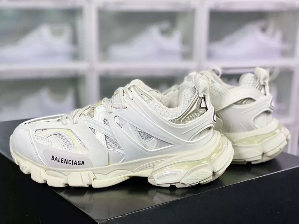 BALENCIAGA Track Trainers 3.0-generation retro wild running dad trend versatile jogging shoes 542023 W3AC1 189710-DK brand factory BALENCIAGA Track Trainers 3.0-generation retro wild running dad trend versatile jogging shoes 542023 W3AC1 189710