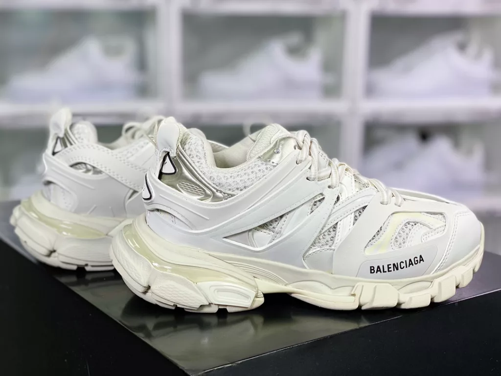 BALENCIAGA Track Trainers 3.0-generation retro wild running dad trend versatile jogging shoes 542023 W3AC1 189710-DK brand factory BALENCIAGA Track Trainers 3.0-generation retro wild running dad trend versatile jogging shoes 542023 W3AC1 189710