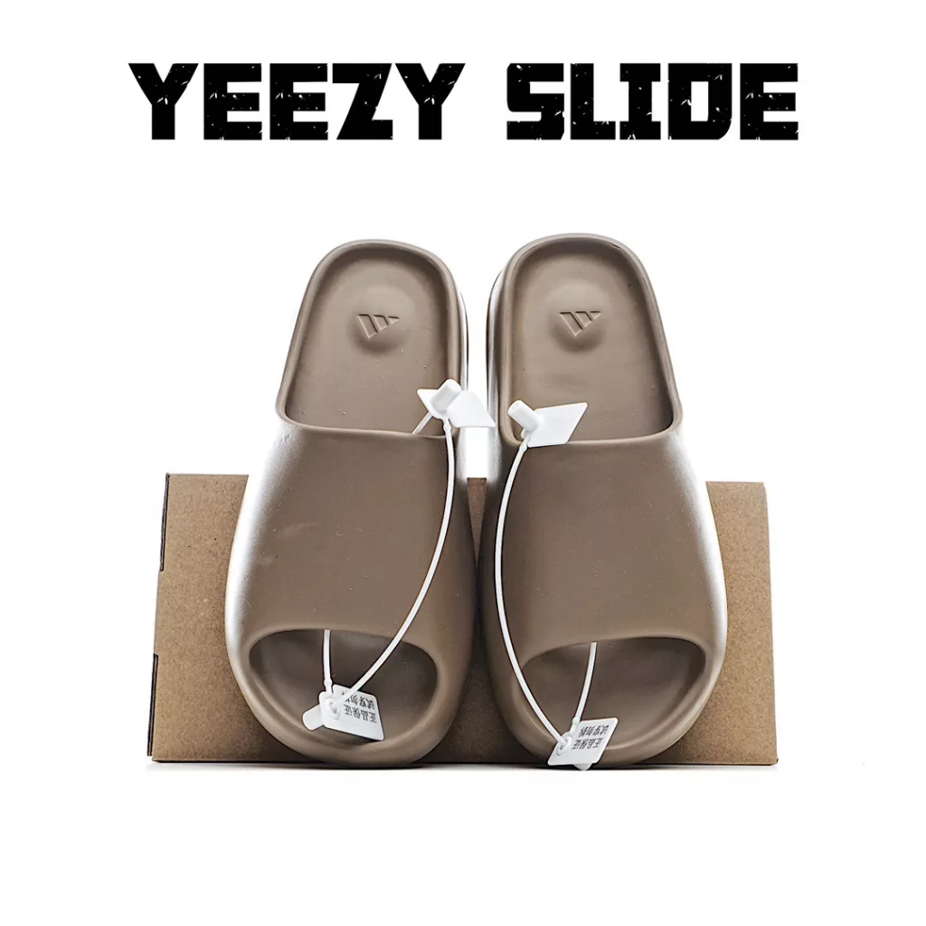 Genuine YEEZY SLIDE Coconut Slippers Original Factory New Material Rice uses the original MD full set of molds to create the original standard, original ink full set, original last synchronous company goods, full set of private molds up to 47 in line with human body design 9