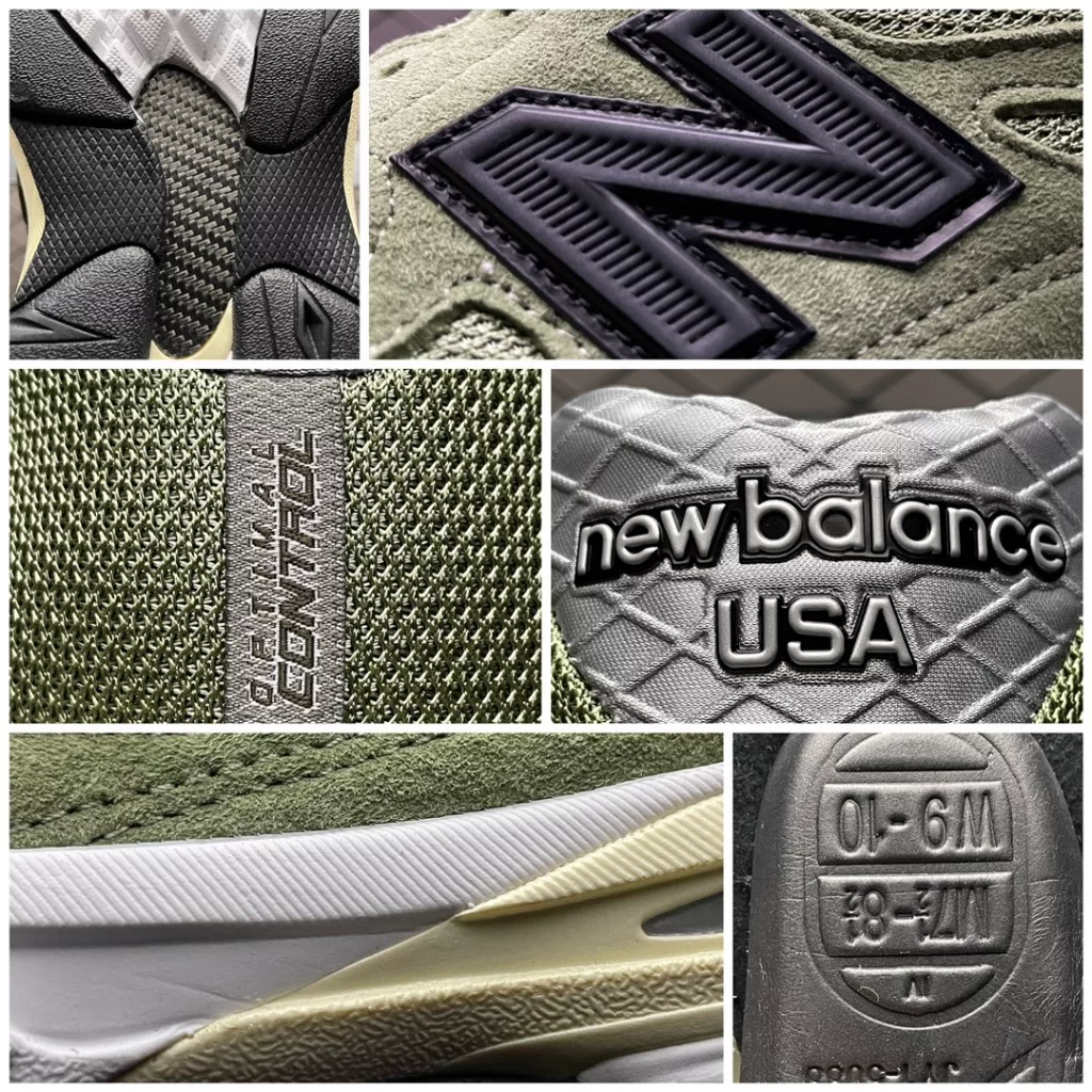 Local original version of JJJound x New Balance New Balance 990V3 series M990JD3 co branded retro casual running shoes Original shoe development produced by domestic top tier manufacturers 