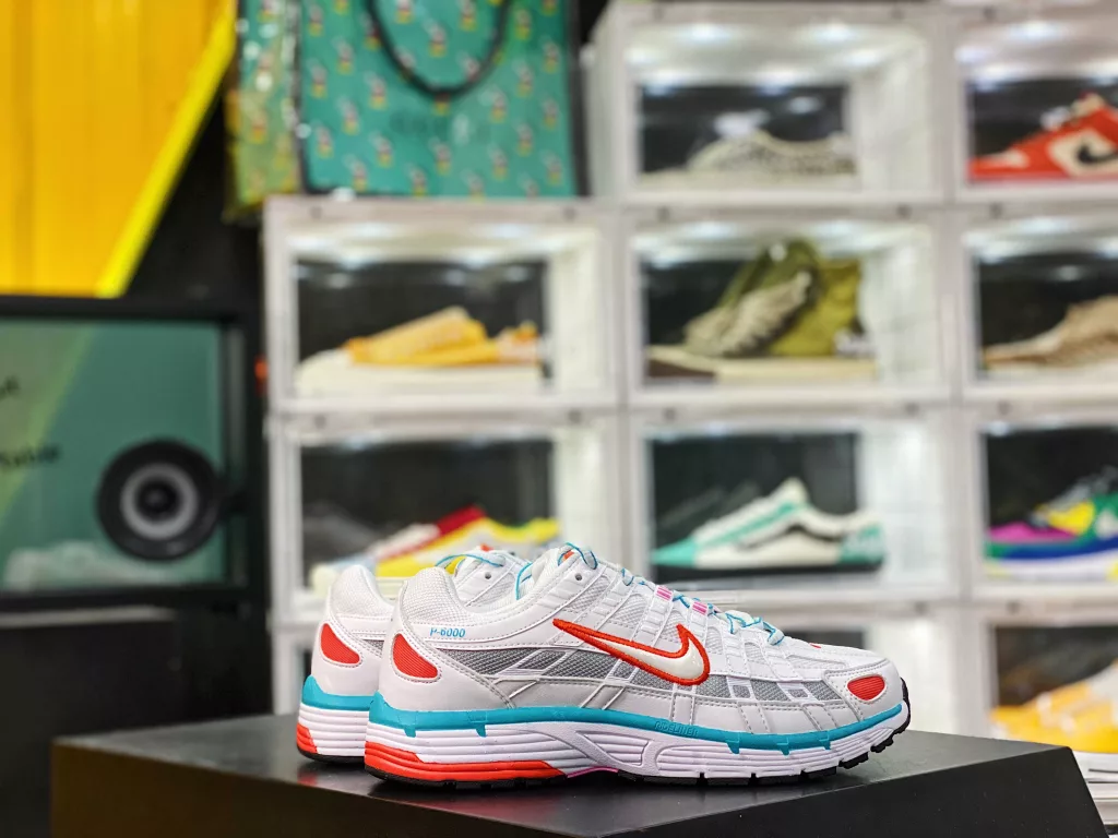 Genuine half size system for men's and women's shoes # adopts the original last development version+original breathable mesh material ❗ Hierarchical and distinct line design, eliminating heavy appearance ❗ Nike P-6000 CNPT 