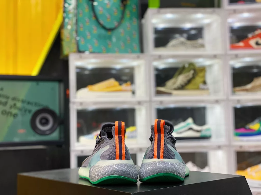 Adidas/Adidas AlphaBounce Beyond m Alpha Knitted Popcorn Sole with True Shitting Feel for Casual Running Shoes 3M Reflective Item Number: CG340210