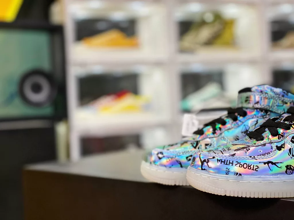 UN2.0 Challenges the Market Again Nike Air Force 1 Air Force One Series Children's Sneakers SIZE: 22-37 Classic Air Force One Slate Shoes Style Design Fashion Versatile and Generous Even in the Cold Night ✌🏻 Velcro design