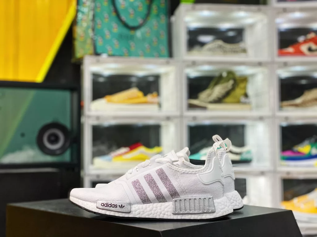 Adidas NMD Boost Popcorn Super Elastic Midsole FY9668 Knitted Mesh Casual Running Shoe 10