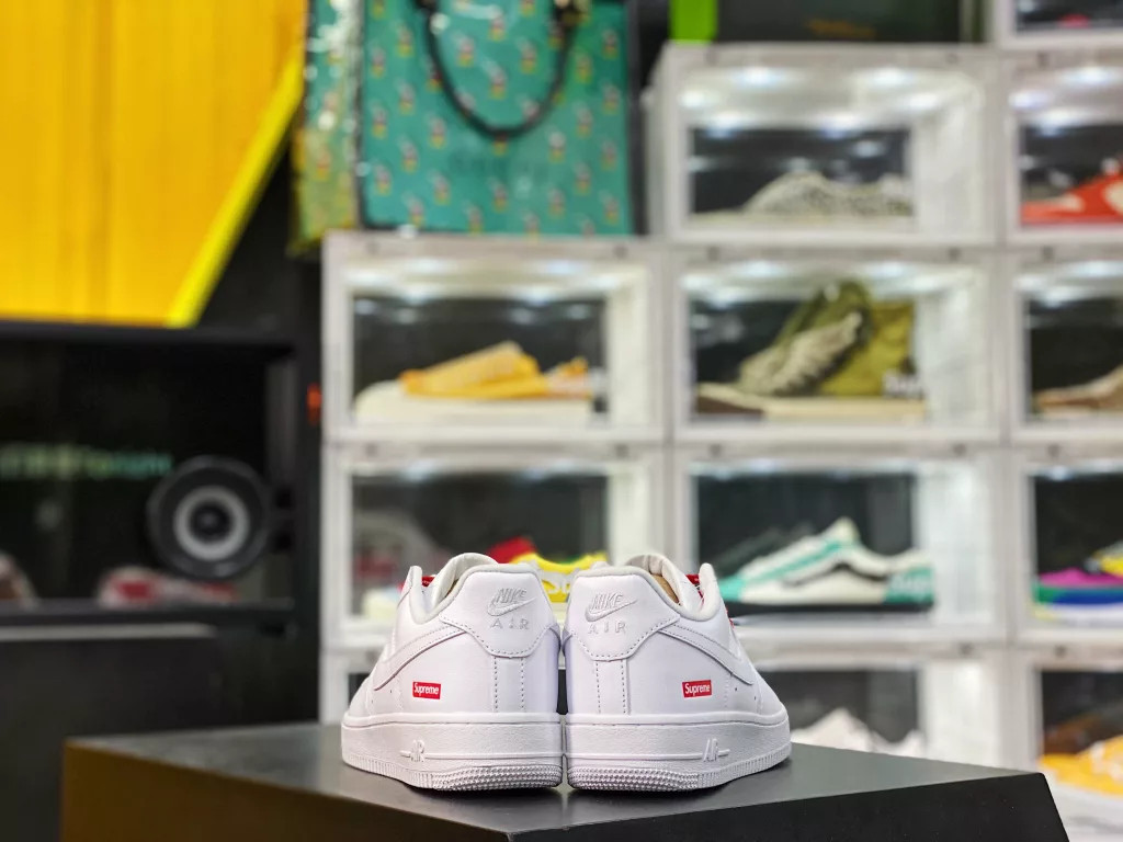 Supreme x NIKE 2020SS AIR FOCRE 1 Low White/White  CU9225-10010
