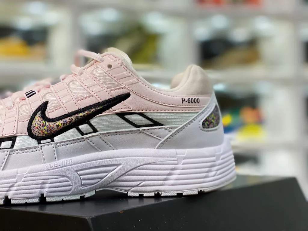 Genuine half size system for men's and women's shoes # adopts the original last development version+original breathable mesh material ❗ Hierarchical and distinct line design, eliminating heavy appearance ❗ Nike P-6000 CNPT 