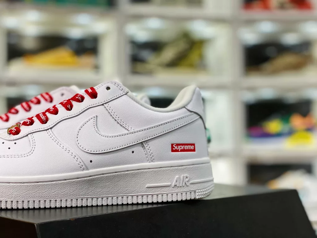 Supreme x NIKE 2020SS AIR FOCRE 1 Low White/White  CU9225-10010