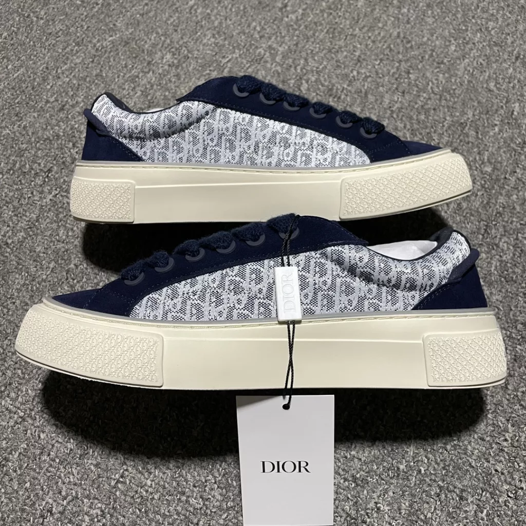 Dior x Denim Tears 23ss co-branded B33 series round head casual sneakers Size: 39-45