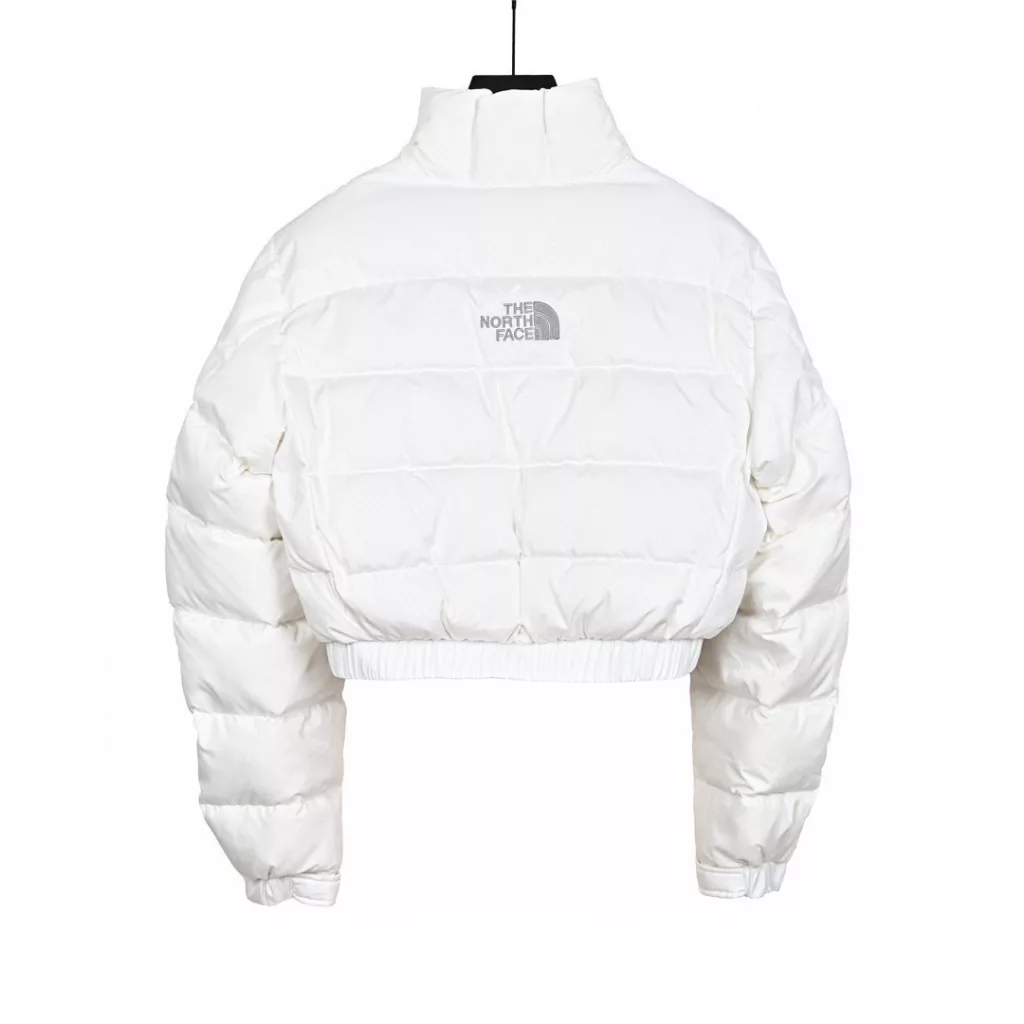 𝐓𝐡𝐞 𝐍𝐨𝐫𝐭𝐡 𝐅𝐚𝐜𝐞 𝟐𝟑𝐅𝐖 North𝐍𝟏𝟔 American short striped patchwork down jacket