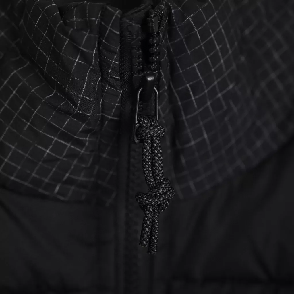 𝐓𝐡𝐞 𝐍𝐨𝐫𝐭𝐡 𝐅𝐚𝐜𝐞 𝟐𝟑𝐅𝐖 North𝐍𝟏𝟔 American short striped patchwork down jacket