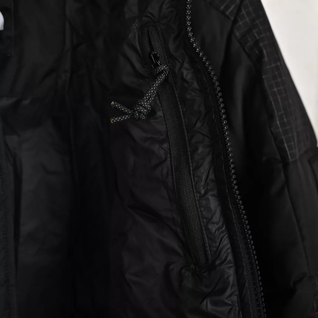 𝐓𝐡𝐞 𝐍𝐨𝐫𝐭𝐡 𝐅𝐚𝐜𝐞 𝟐𝟑𝐅𝐖 North𝐍𝟏𝟔 American short striped patchwork down jacket