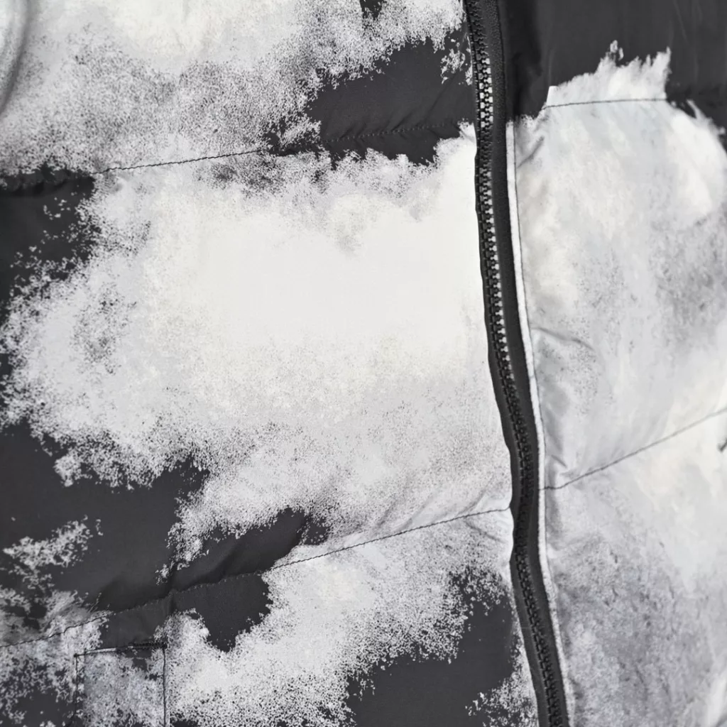 𝐓 𝐡 𝐞 𝐍 𝐨 𝐫 𝐭 𝐡 𝐅 𝐚 𝐜 𝐞 tie-dye printing logo1992 armbands 30 anniversary special down jacket