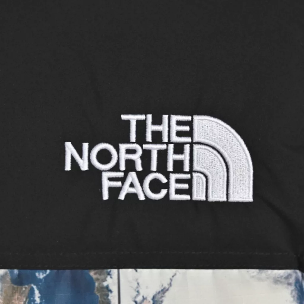 𝐓 𝐡 𝐞 𝐍 𝐨 𝐫 𝐭 𝐡 𝐅 𝐚 𝐜 𝐞 tie-dye printing logo1992 armbands 30 anniversary special down jacket