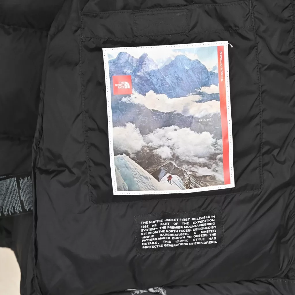 𝐓 𝐡 𝐞 𝐍 𝐨 𝐫 𝐭 𝐡 𝐅 𝐚 𝐜 𝐞 tie-dye printing logo1992 armbands 30 anniversary special down jacket