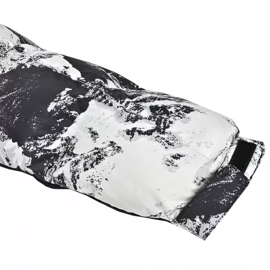 𝐓𝐡𝐞 𝐍𝐨𝐫𝐭𝐡 𝐅𝐚𝐜𝐞 𝐌 '𝐒 𝐋𝐇𝐎𝐓𝐒𝐄𝐞𝐜𝐨 fabric version North Snow Mountain 3.0 ink black and white