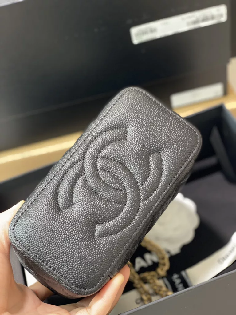 Chanel makeup bag
