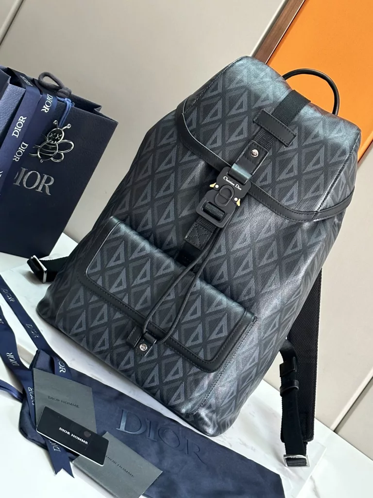 Dior Hit the Road with a backpack