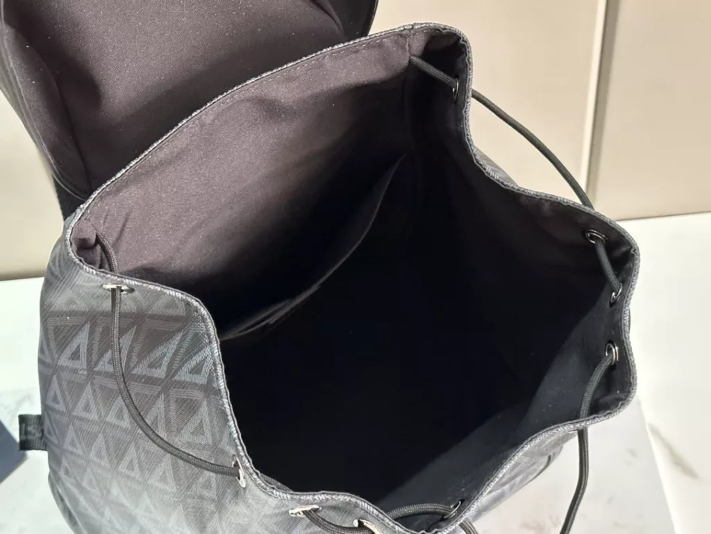 Dior Hit the Road with a backpack