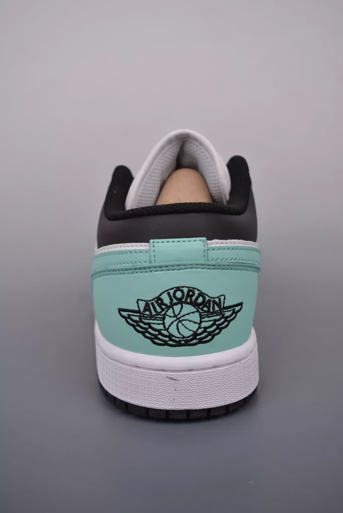 Air Jordan 1 Low mint green toe shoes