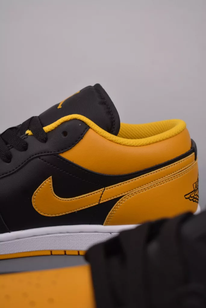 Air Jordan 1 Low black orange shoes