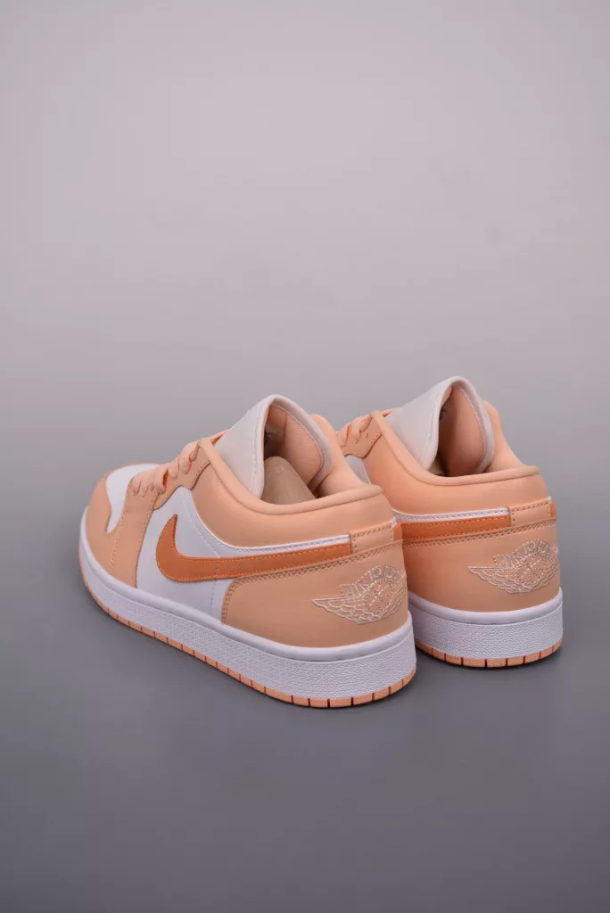 Air Jordan 1 Low sunset fog yellow shoes