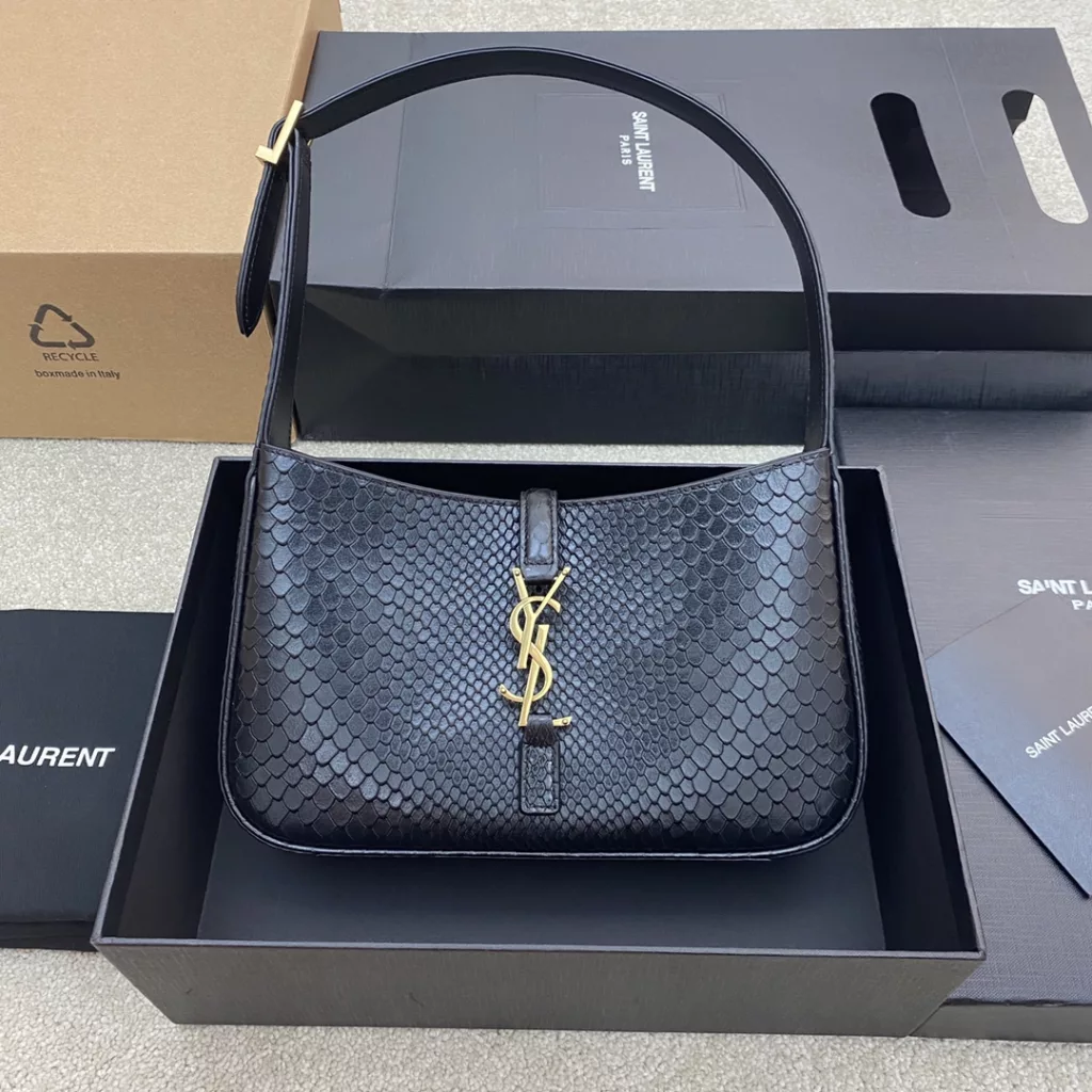 Saint Laurent snake underarm bag