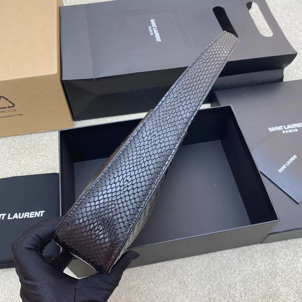 Saint Laurent snake underarm bag